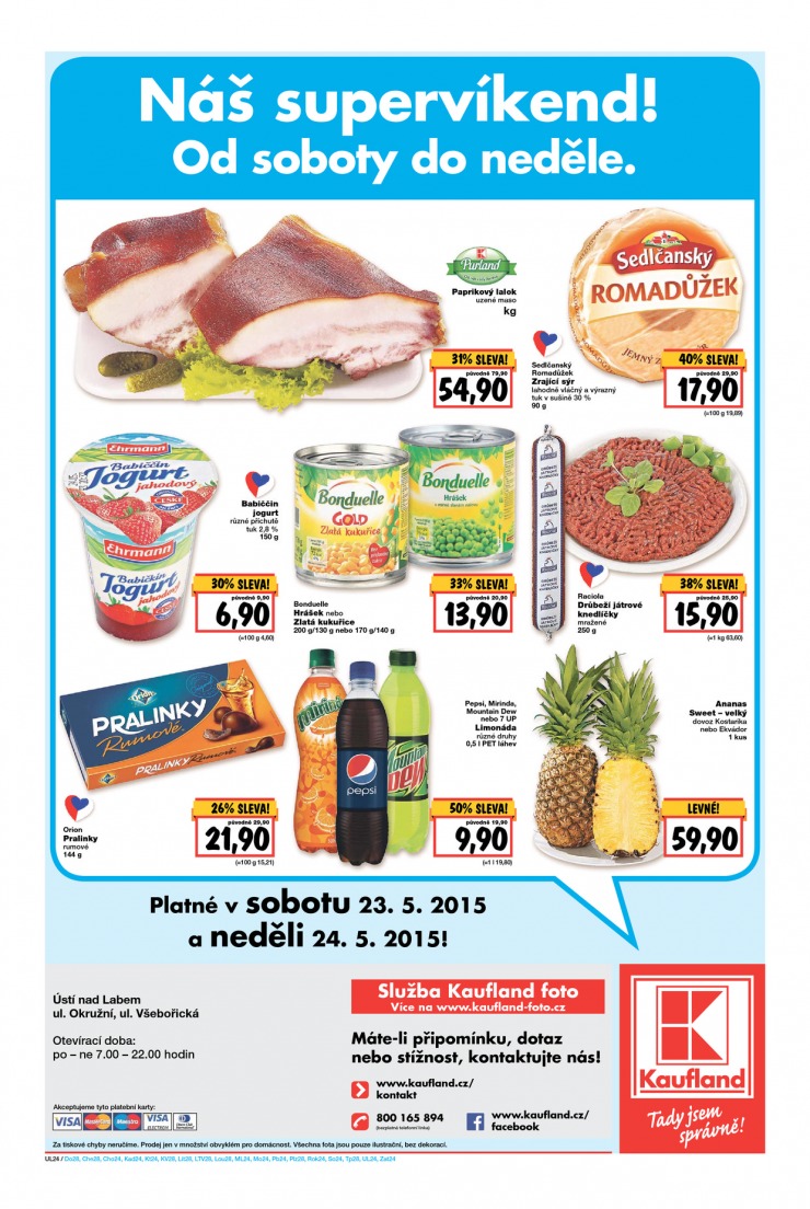 leták Kaufland Aktuální nabídka od 21.5.2015 strana 1 leták Kaufland Aktuální nabídka od 21.5.2015 strana 1