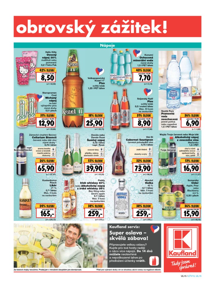 letk Kaufland Aktuln nabdka od 28.5.2015 strana 1