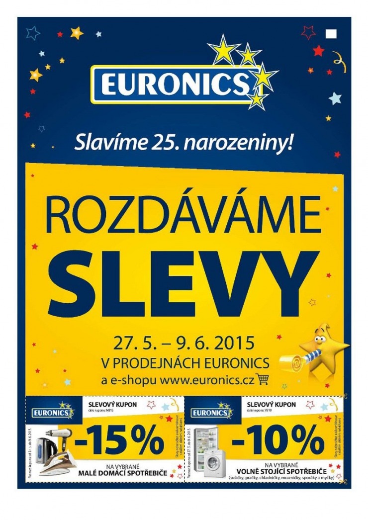 letk Euronics Aktuln letk od 27.5.2015 strana 1