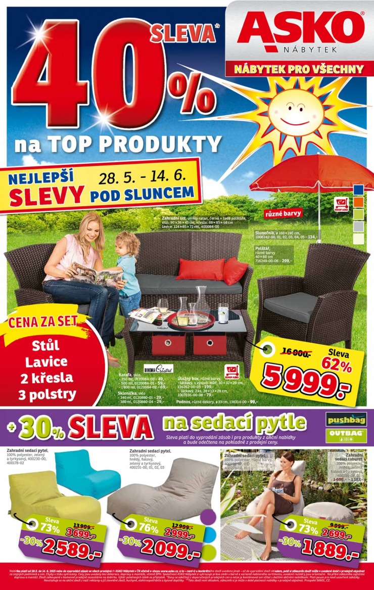 letk Asko nbytek katalog od 28.5.2015 strana 1