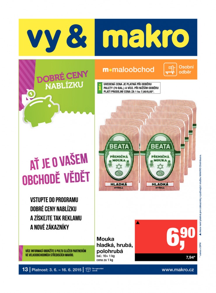 letk Makro Maloobchod od 3.6.2015 strana 1