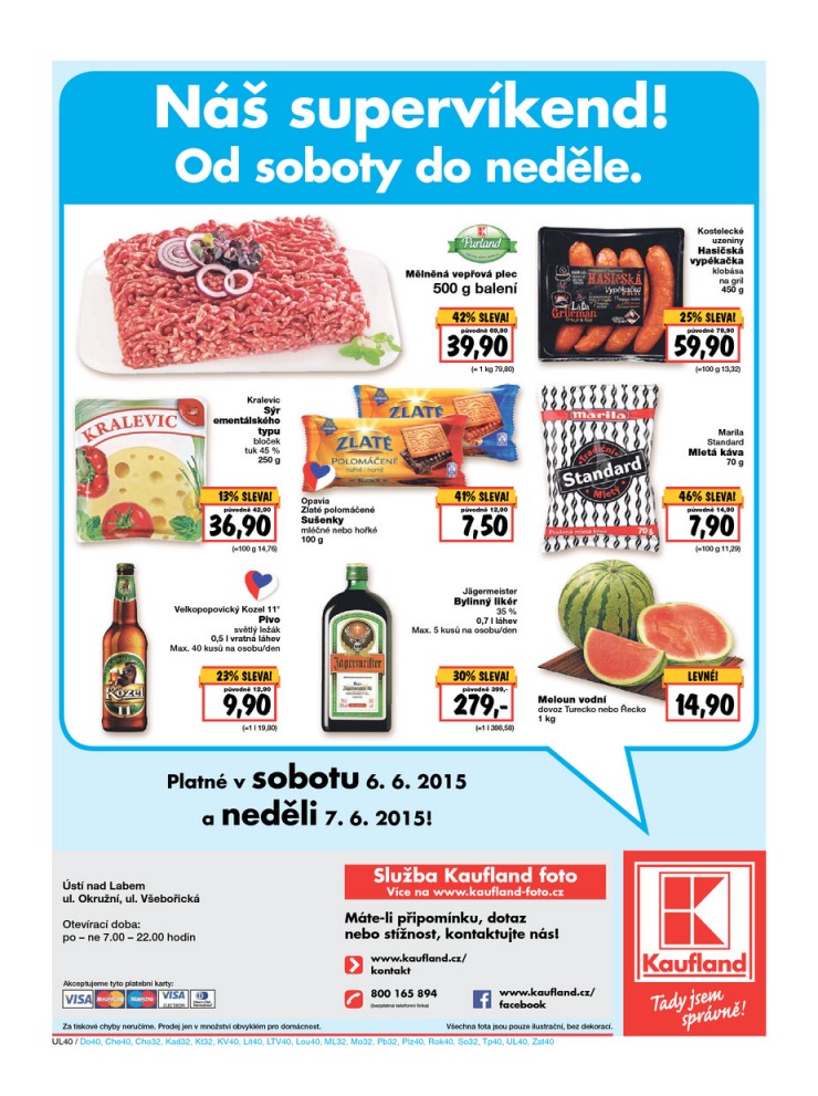 letk Kaufland Aktuln nabdka od 4.6.2015 strana 1