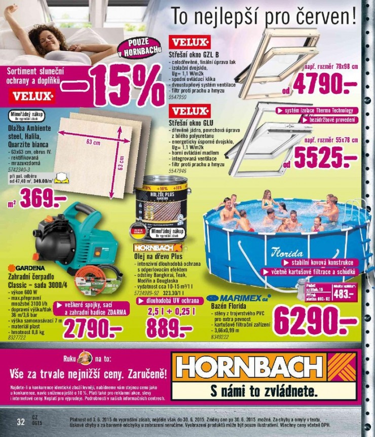 leták Hornbach Aktuální leták od 1.6.2015 strana 1 leták Hornbach Aktuální leták od 1.6.2015 strana 1