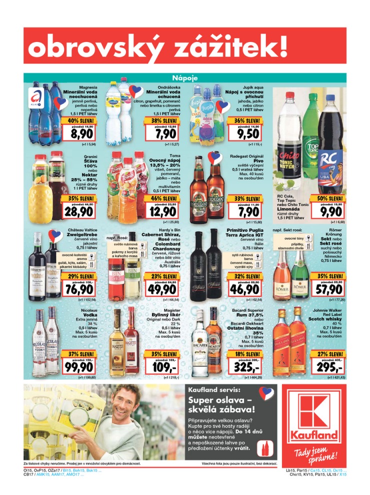 letk Kaufland Aktuln nabdka od 25.6.2015 strana 1