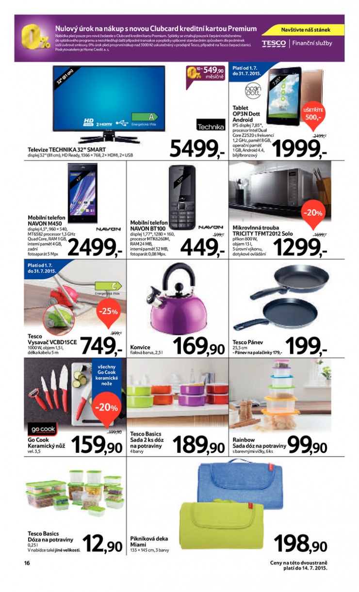 leták Tesco velké hypermarkety od 1.7.2015 strana 1 leták Tesco velké hypermarkety od 1.7.2015 strana 1
