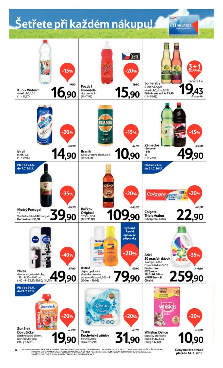 letk Tesco supermarkety od 1.7.2015 strana 1