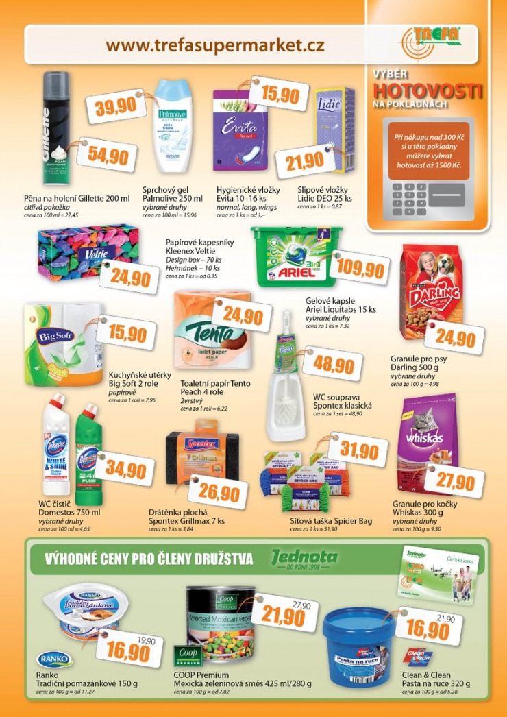 leták COOP Trefa od 1.7.2015 strana 1