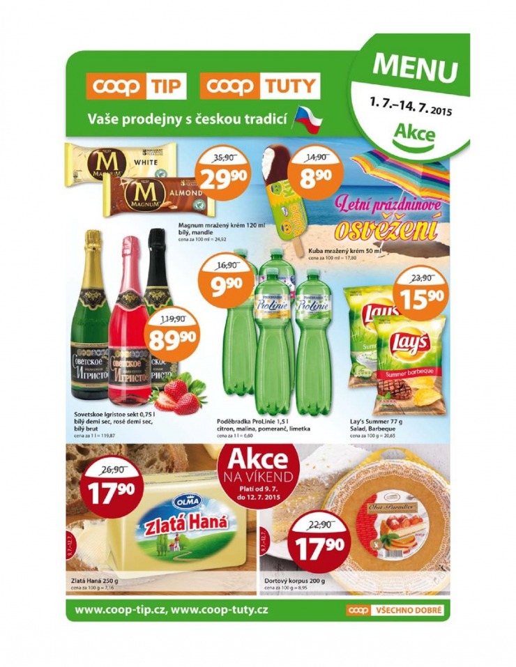 letk COOP Tuty Tip od 1.7.2015 strana 1