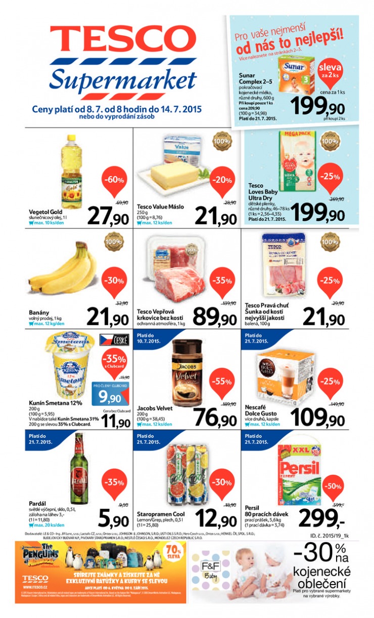 letk Tesco supermarkety od 8.7.2015 strana 1