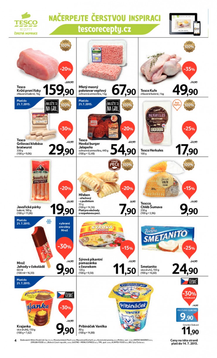 letk Tesco supermarkety od 8.7.2015 strana 1