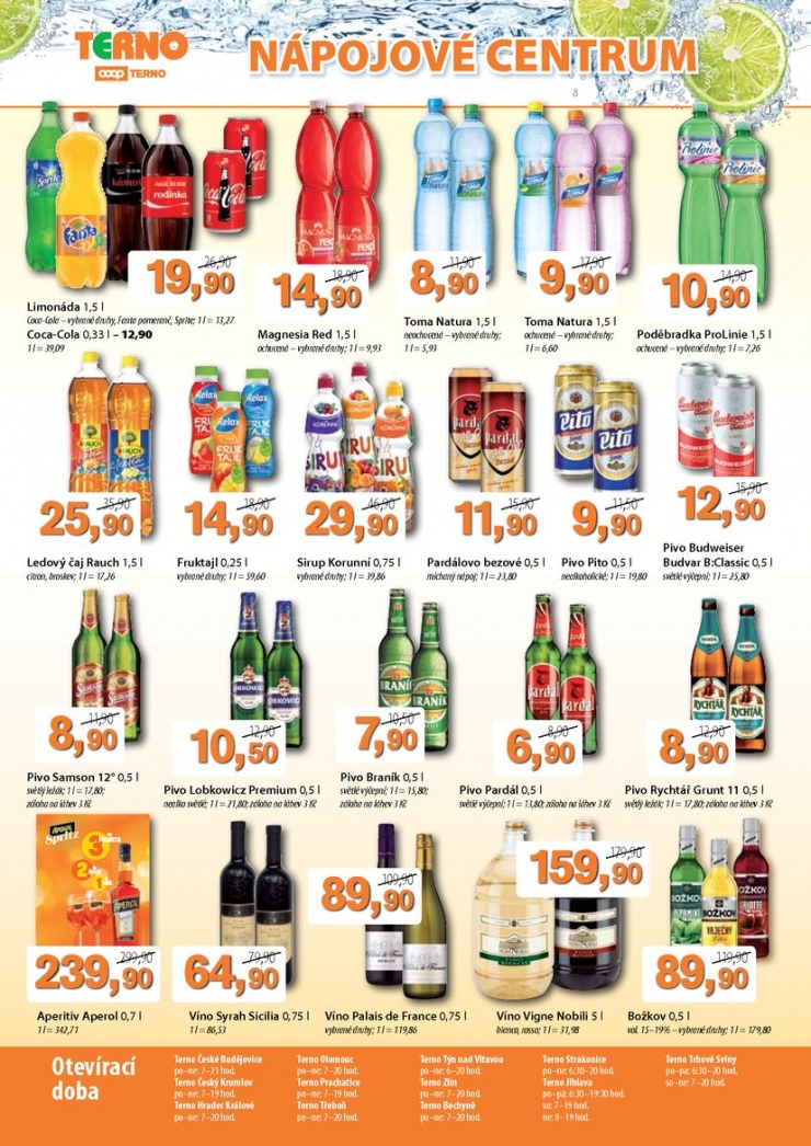 leták COOP Terno od 8.7.2015 strana 1 leták COOP Terno od 8.7.2015 strana 1