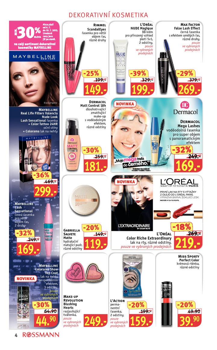 leták Rossmann Leták od 13.7.2015 strana 1 leták Rossmann Leták od 13.7.2015 strana 1