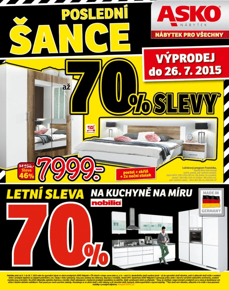 letk Asko nbytek katalog od 9.7.2015 strana 1