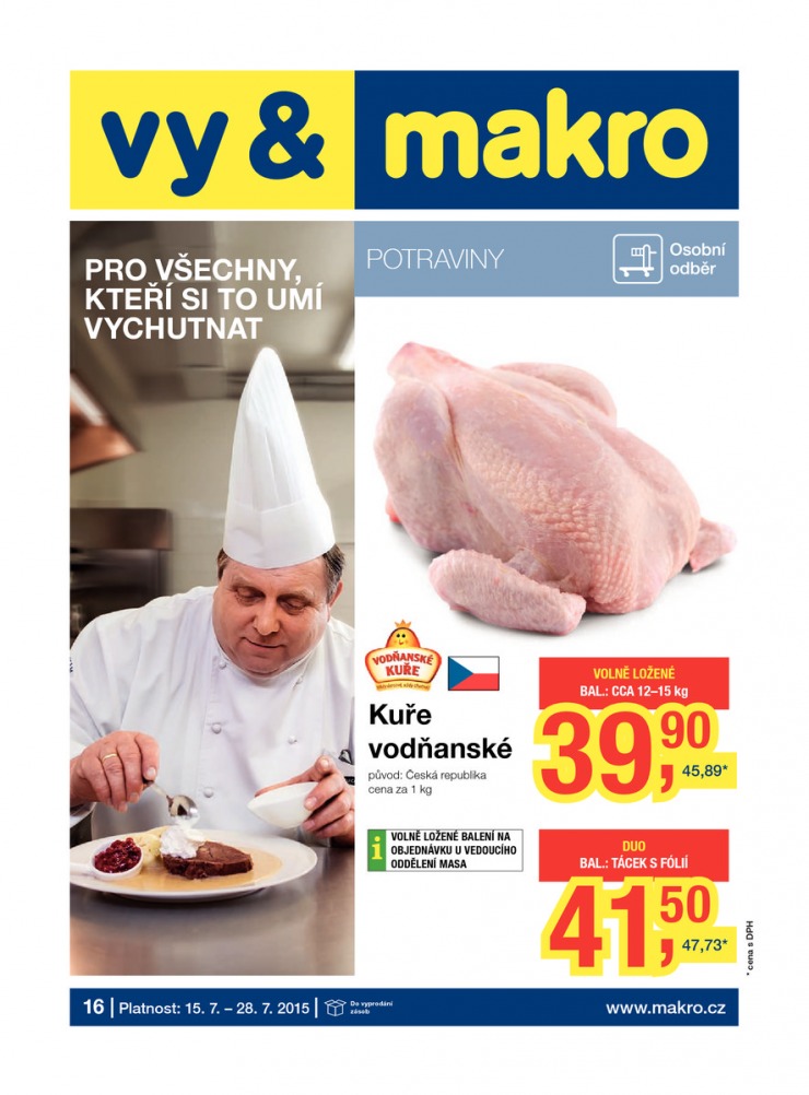 letk Makro Potraviny od 15.7.2015 strana 1