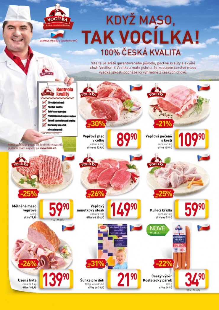 leták Billa velký od 15.7.2015 strana 1 leták Billa velký od 15.7.2015 strana 1