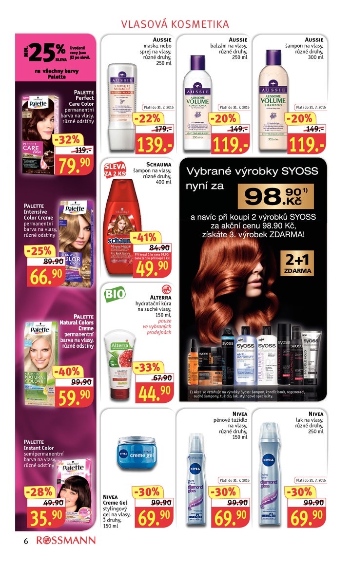 leták Rossmann Leták od 20.7.2015 strana 1 leták Rossmann Leták od 20.7.2015 strana 1
