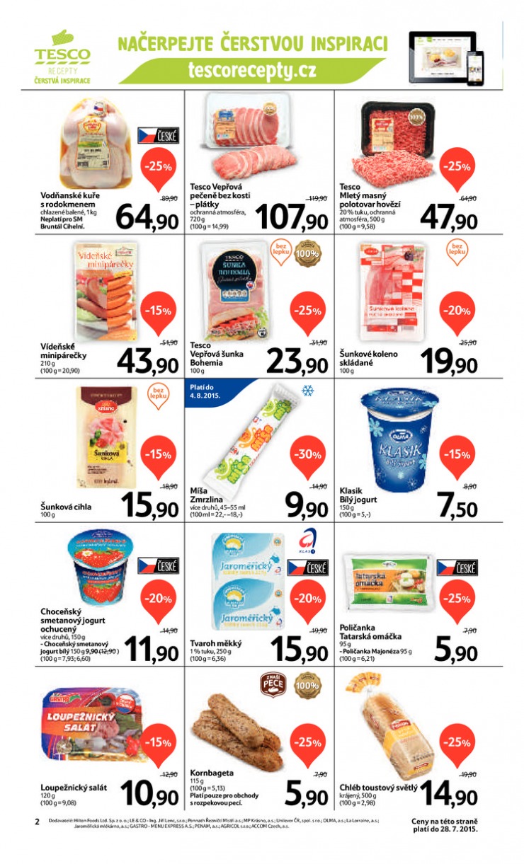 letk Tesco supermarkety od 22.7.2015 strana 1