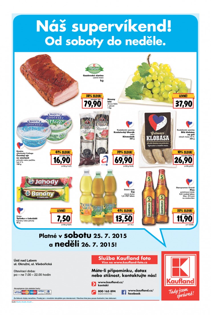 letk Kaufland Aktuln nabdka od 23.7.2015 strana 1