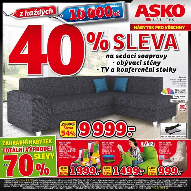 letk Asko nbytek katalog od 23.7.2015 strana 1