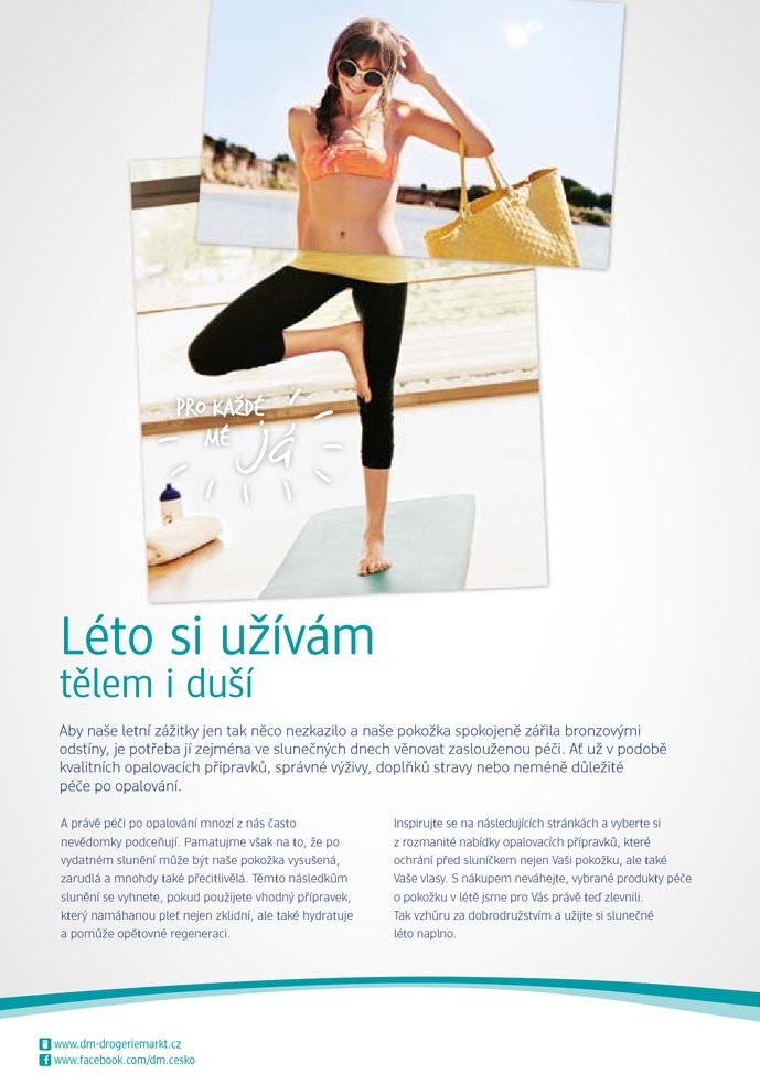 letk DM drogerie Journal od 29.7.2015 strana 1