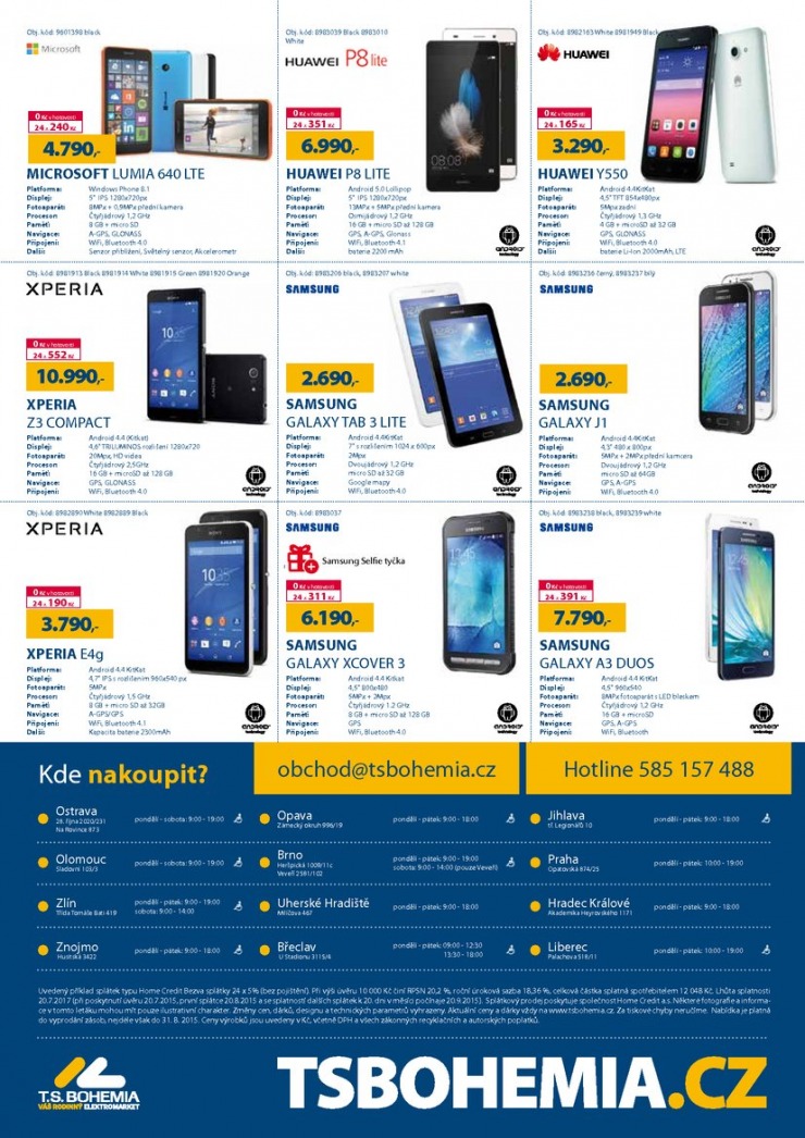 letk T.S. Bohemia Virtuln katalog od 1.8.2015 strana 1