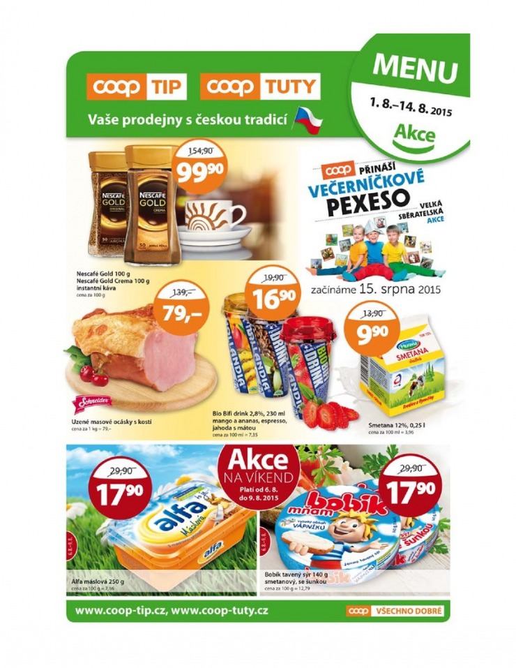 letk COOP Tuty Tip od 1.8.2015 strana 1