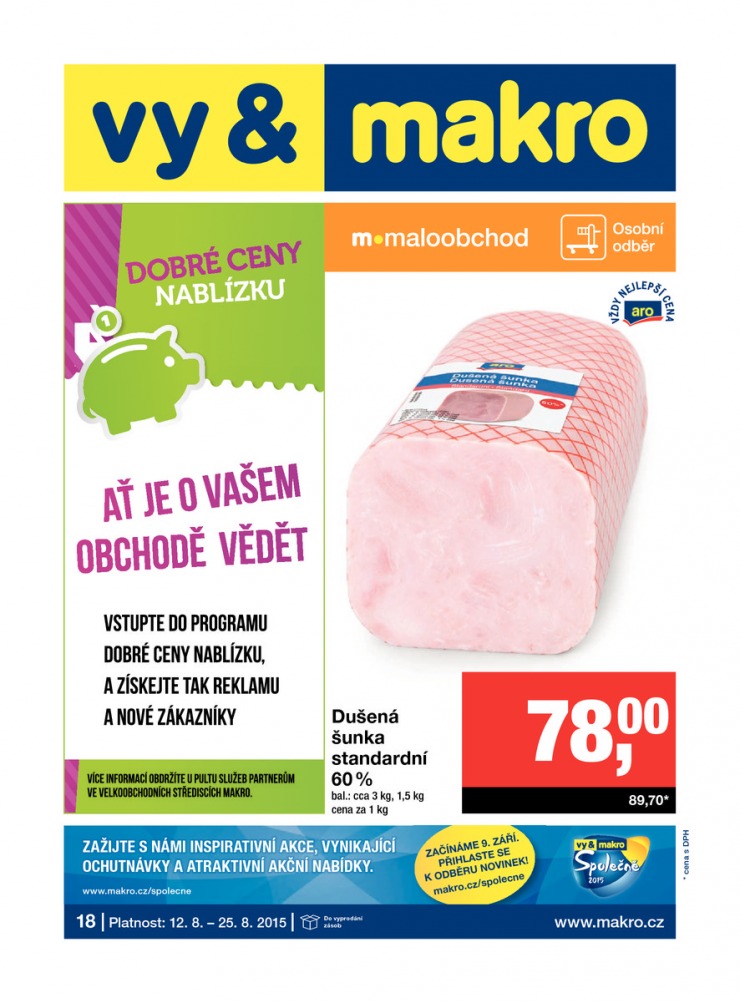 letk Makro Maloobchod od 12.8.2015 strana 1