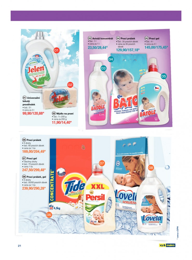 leták Makro Kosmetika od 12.8.2015 strana 1