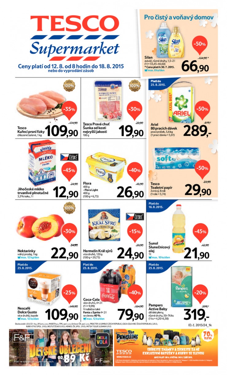 letk Tesco supermarkety od 12.08.2015 strana 1