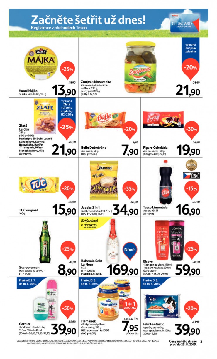 letk Tesco supermarkety od 12.08.2015 strana 1