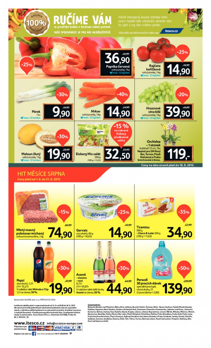 letk Tesco supermarkety od 12.08.2015 strana 1