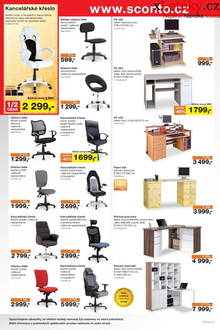 leták Sconto nábytek leták strana 1 leták Sconto nábytek leták strana 1
