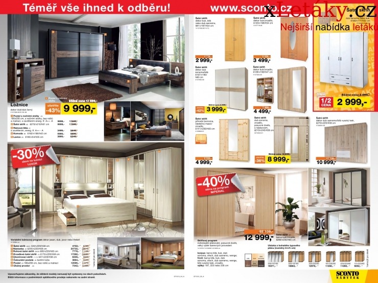 leták Sconto nábytek leták strana 1 leták Sconto nábytek leták strana 1