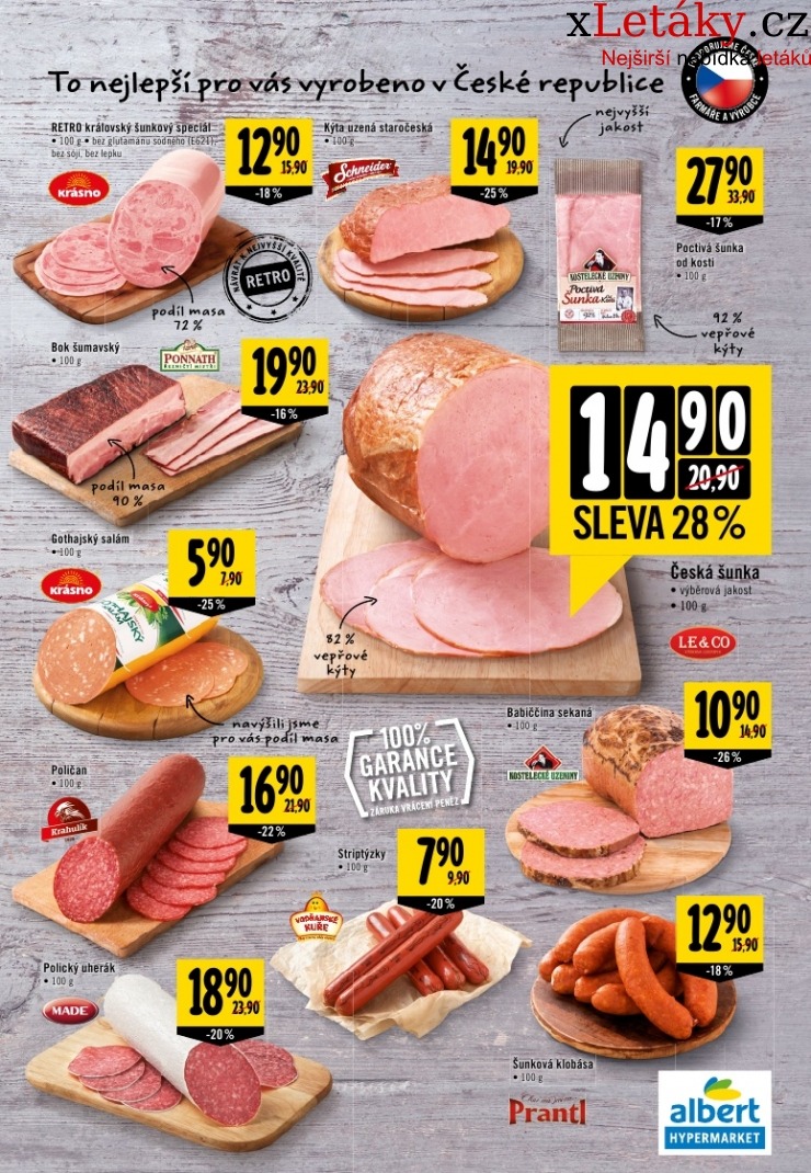 leták Albert Hypermarket leták strana 1 leták Albert Hypermarket leták strana 1