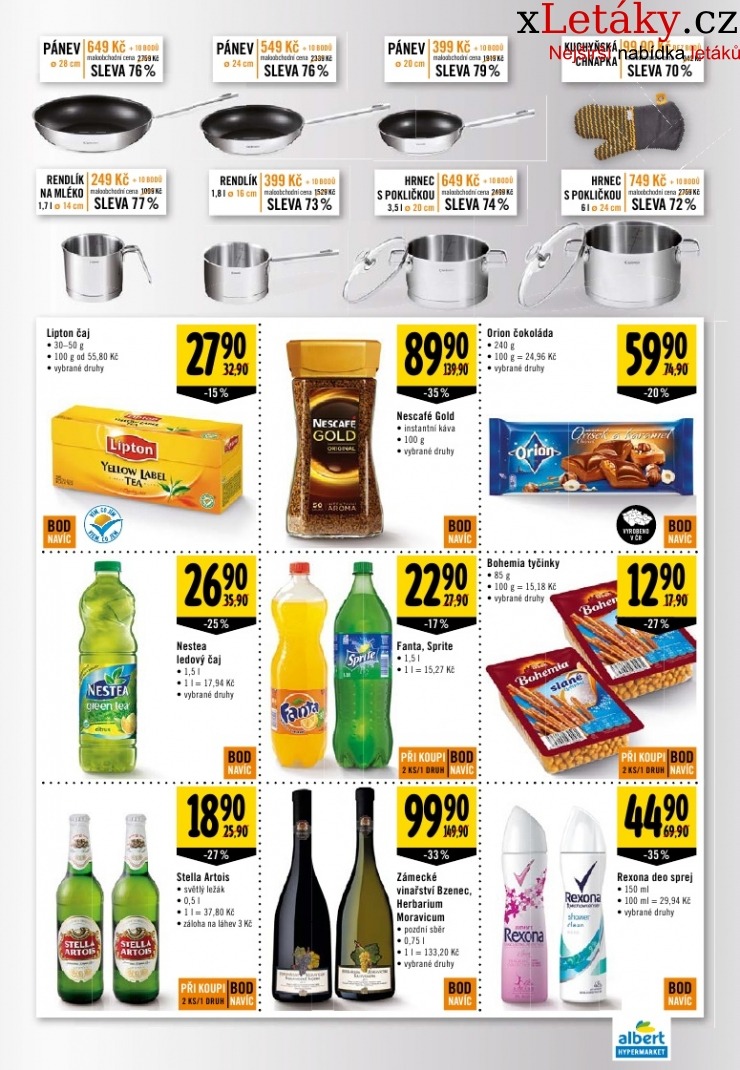 leták Albert Hypermarket leták strana 1 leták Albert Hypermarket leták strana 1
