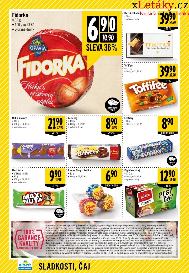 leták Albert Hypermarket leták strana 1 leták Albert Hypermarket leták strana 1