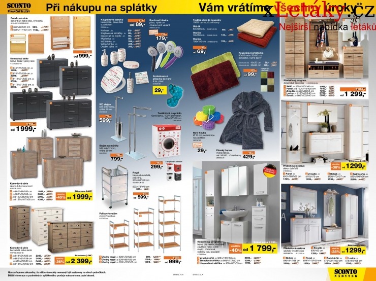 leták Sconto nábytek leták strana 1 leták Sconto nábytek leták strana 1