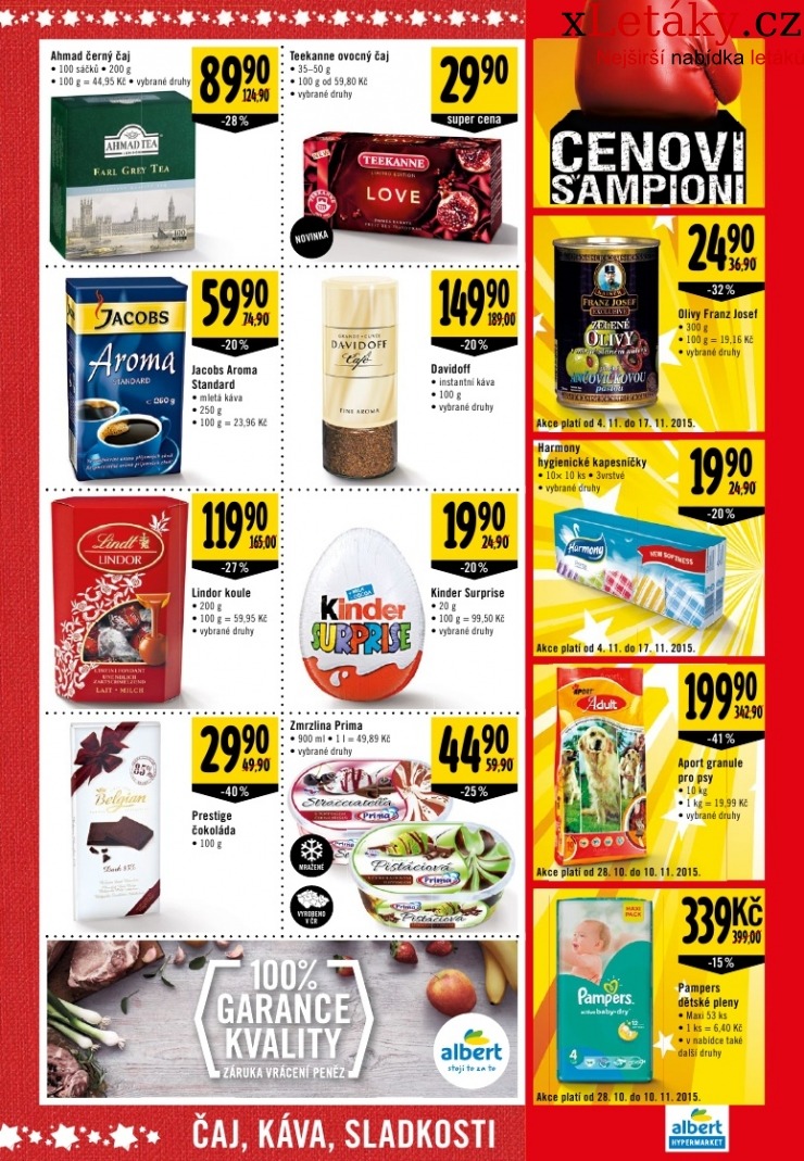 leták Albert Hypermarket leták strana 1 leták Albert Hypermarket leták strana 1