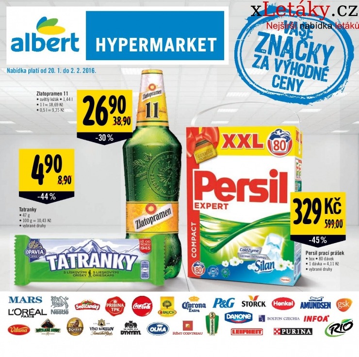 letk Albert Hypermarket - Katalog letk strana 1