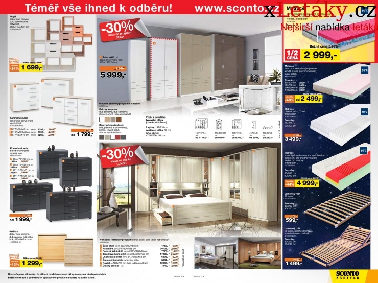 leták Sconto nábytek leták strana 1 leták Sconto nábytek leták strana 1